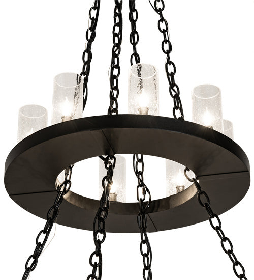 Meyda Tiffany - 221385 - 48 Light Chandelier - Loxley - Textured Black