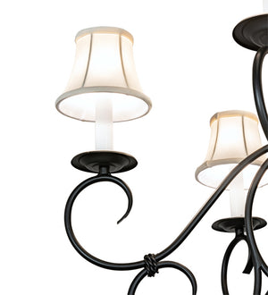 Meyda Tiffany - 221766 - Ten Light Chandelier - Grace - Blackwash