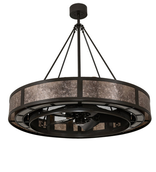 Meyda Tiffany - 222207 - LED Chandel-Air - Smythe Craftsman - Timeless Bronze