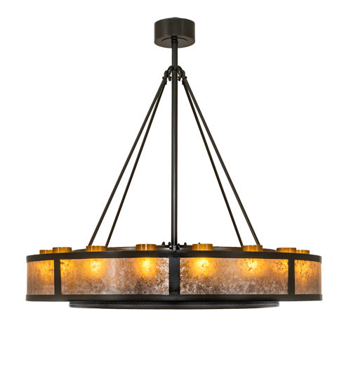 Meyda Tiffany - 222207 - LED Chandel-Air - Smythe Craftsman - Timeless Bronze