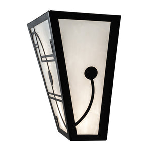 Meyda Tiffany - 227453 - Two Light Wall Sconce - Revival - Textured Black