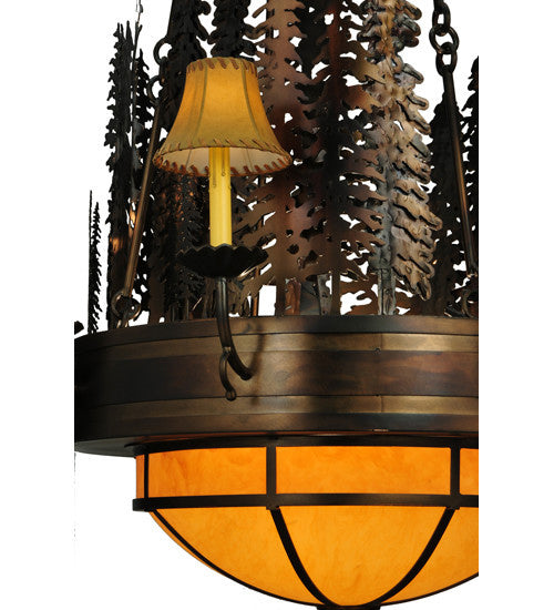 2nd Avenue - 16545-2 - 17 Light Chandelier - Walden Pine - Burnished Antique Copper