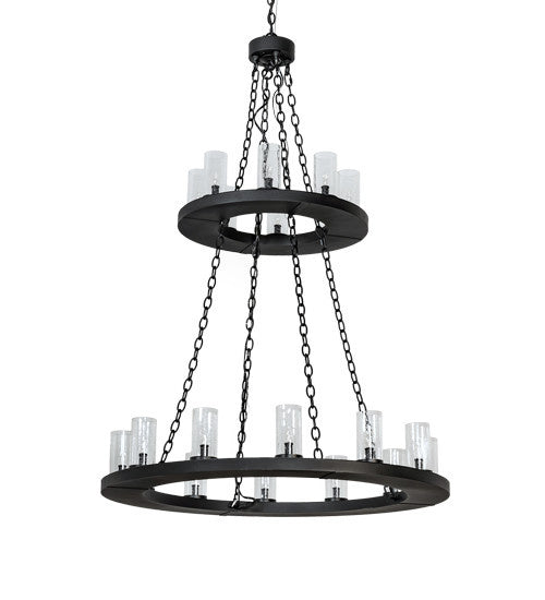 2nd Avenue - 18994-1516 - 20 Light Chandelier - Loxley - Textured Black