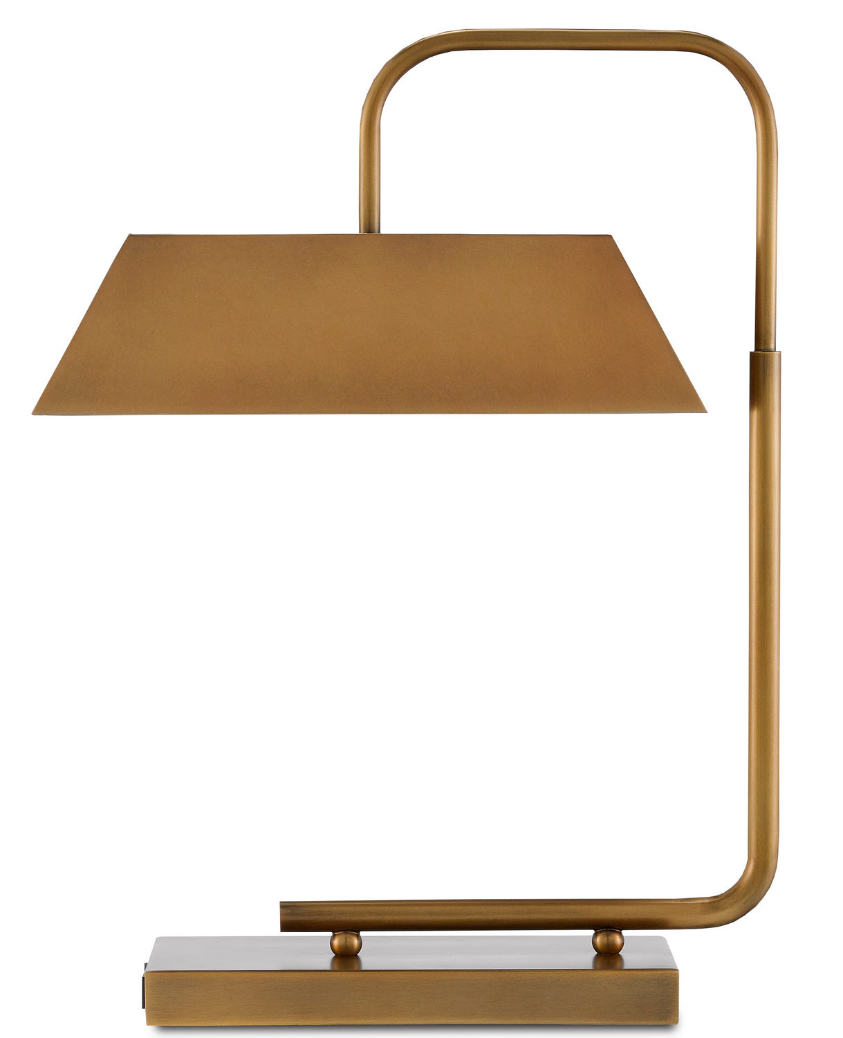 Currey and Company - 6000-0565 - Two Light Table Lamp - Hoxton - Light Antique Brass