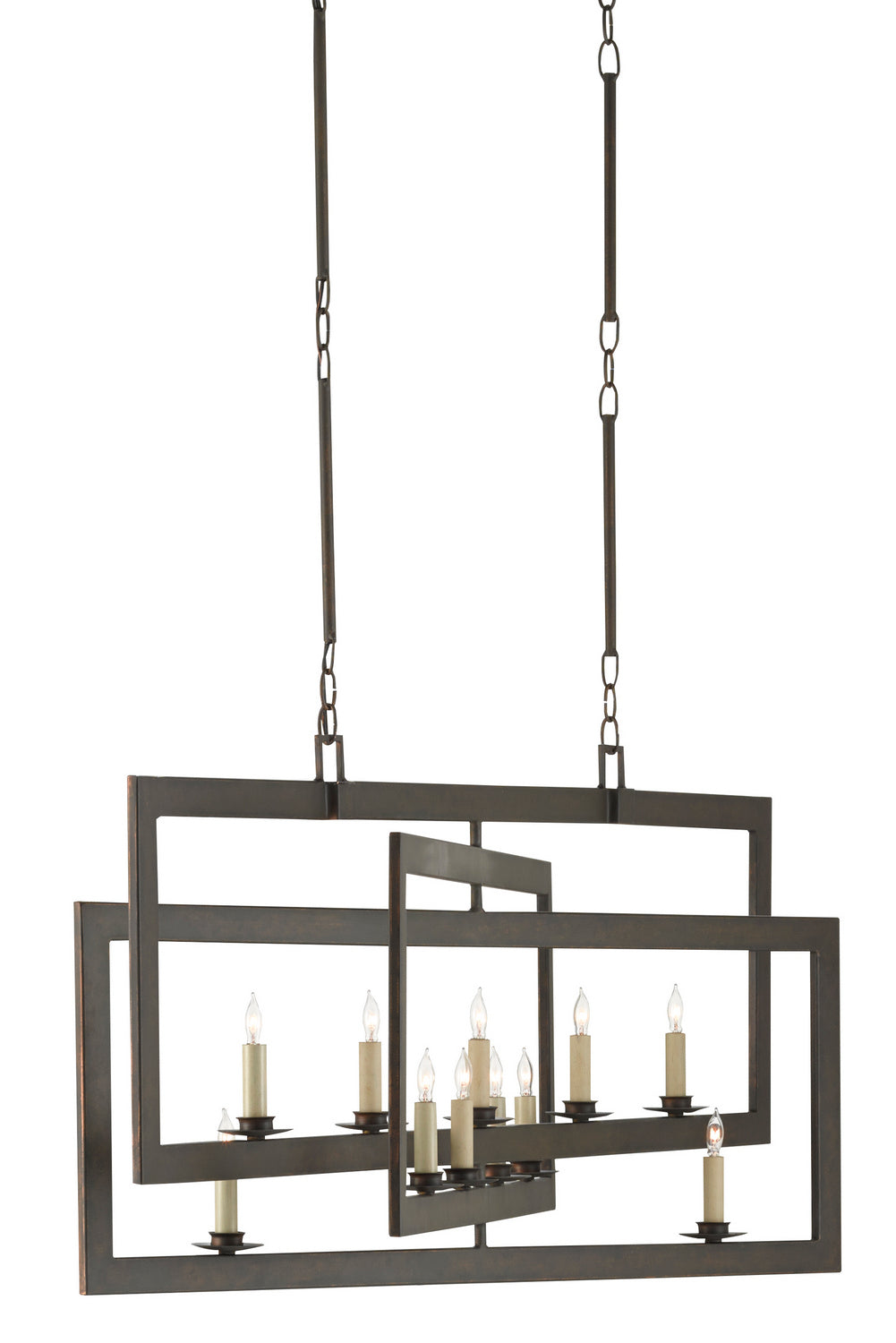 Currey and Company - 9000-0525 - 11 Light Chandelier - Middleton - Bronze Gold