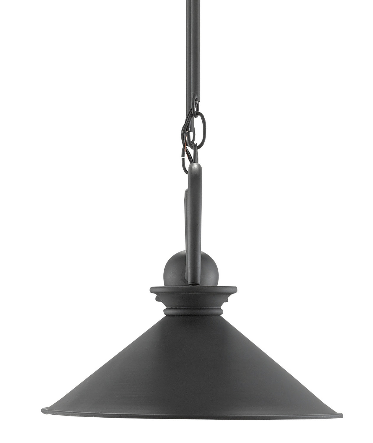 Currey and Company - 9000-0533 - Two Light Chandelier - Bartel - Black Bronze/Sugar White