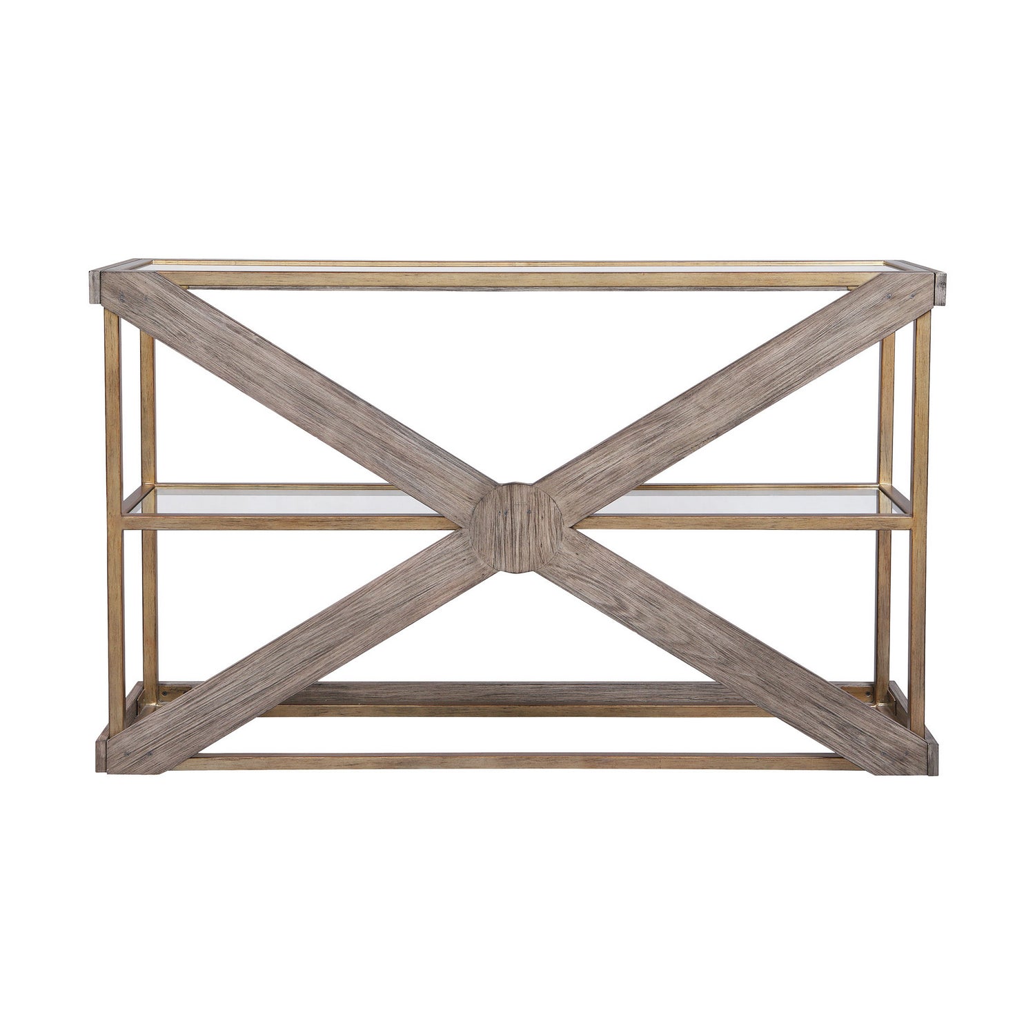 ELK Home - 164-011 - Console Table - Jordrock - Gold