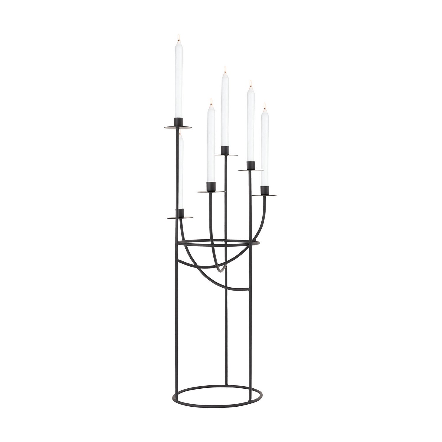 ELK Home - 8700-001 - Candle Holder - Friends - Matte Black