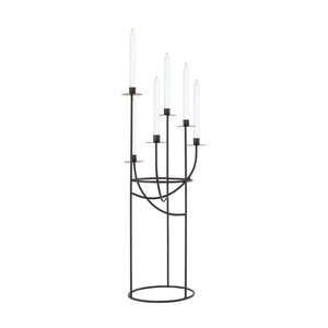 ELK Home - 8700-001 - Candle Holder - Friends - Matte Black