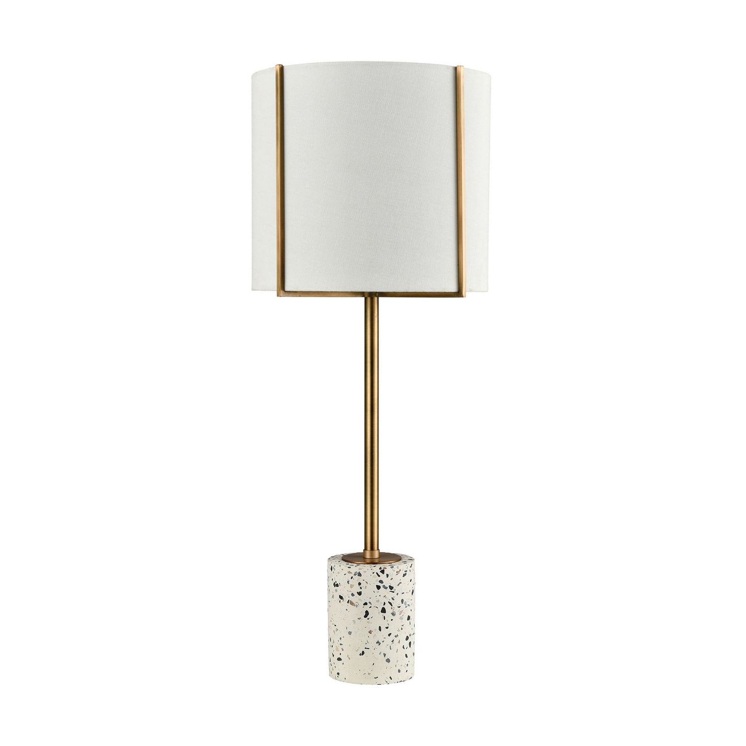 ELK Home - D4551 - One Light Table Lamp - Trussed - White