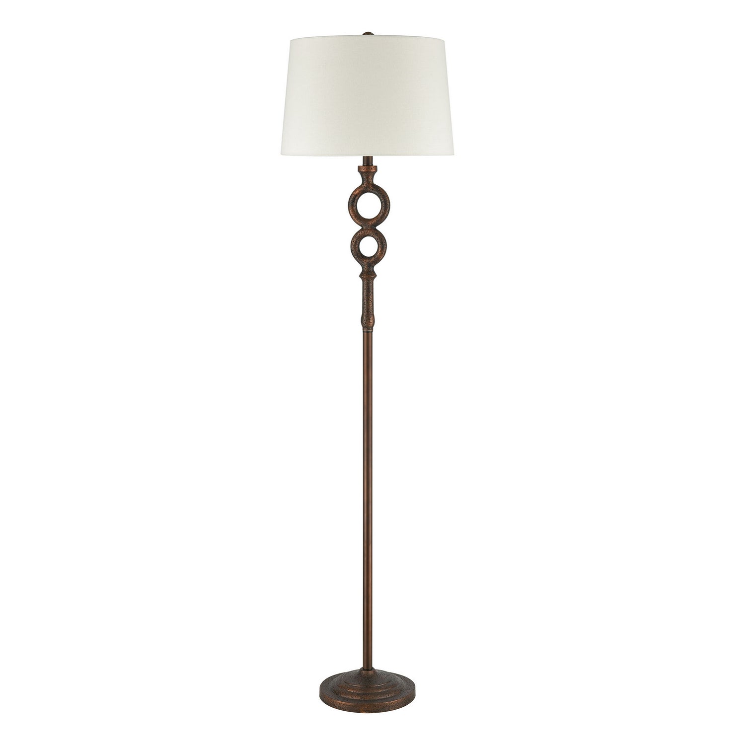 ELK Home - D4604 - One Light Floor Lamp - Hammered Home - Bronze