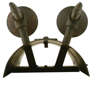 2nd Avenue - 13602-2 - Two Light Wall Sconce - Warwick - Costello Black