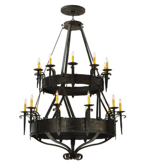 2nd Avenue - 34944-22 - 20 Light Chandelier - Costello - Costello Black