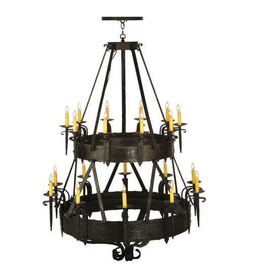 2nd Avenue - 34944-22 - 20 Light Chandelier - Costello - Costello Black