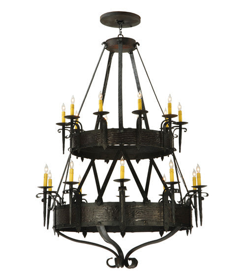 2nd Avenue - 34944-22 - 20 Light Chandelier - Costello - Costello Black