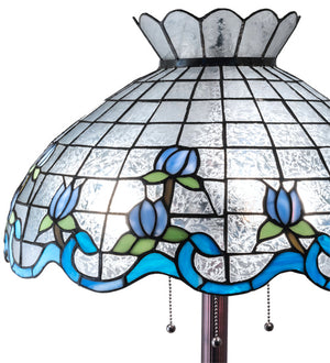 Meyda Tiffany - 110423 - Three Light Floor Lamp - Roseborder