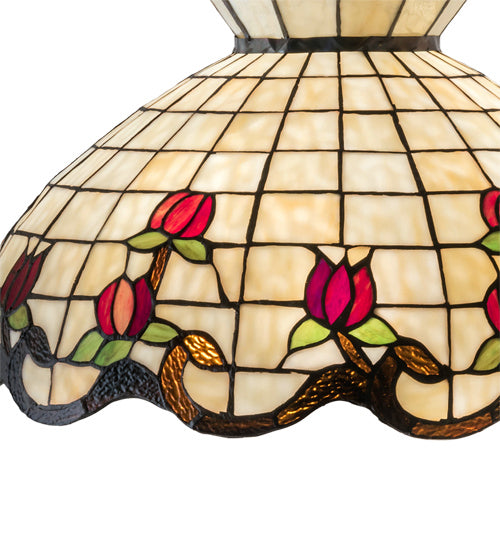 Meyda Tiffany - 11144 - Shade - Roseborder