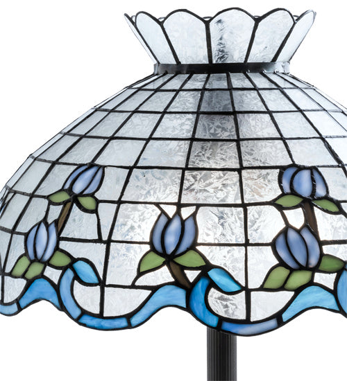 Meyda Tiffany - 228513 - Three Light Floor Lamp - Roseborder