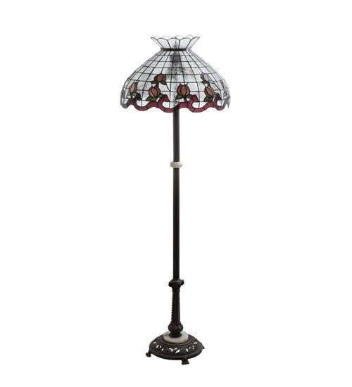 Meyda Tiffany - 228519 - Three Light Floor Lamp - Roseborder