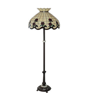 Meyda Tiffany - 228520 - Three Light Floor Lamp - Roseborder