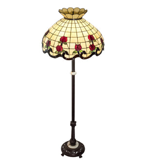 Meyda Tiffany - 228520 - Three Light Floor Lamp - Roseborder