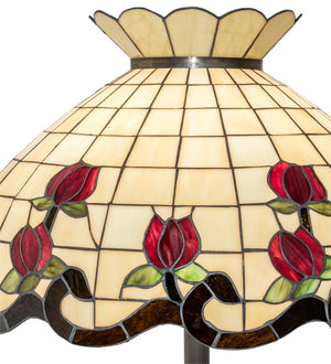 Meyda Tiffany - 228520 - Three Light Floor Lamp - Roseborder