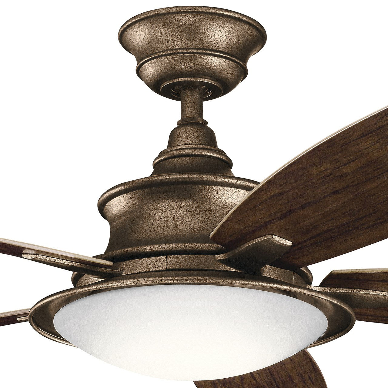 Kichler - 310204WCP - 52"Ceiling Fan - Cameron - Weathered Copper Powder Coat