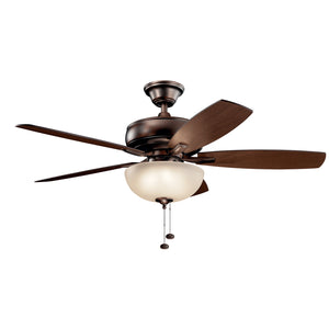 Kichler - 330347OBB - 52"Ceiling Fan - Terra - Oil Brushed Bronze