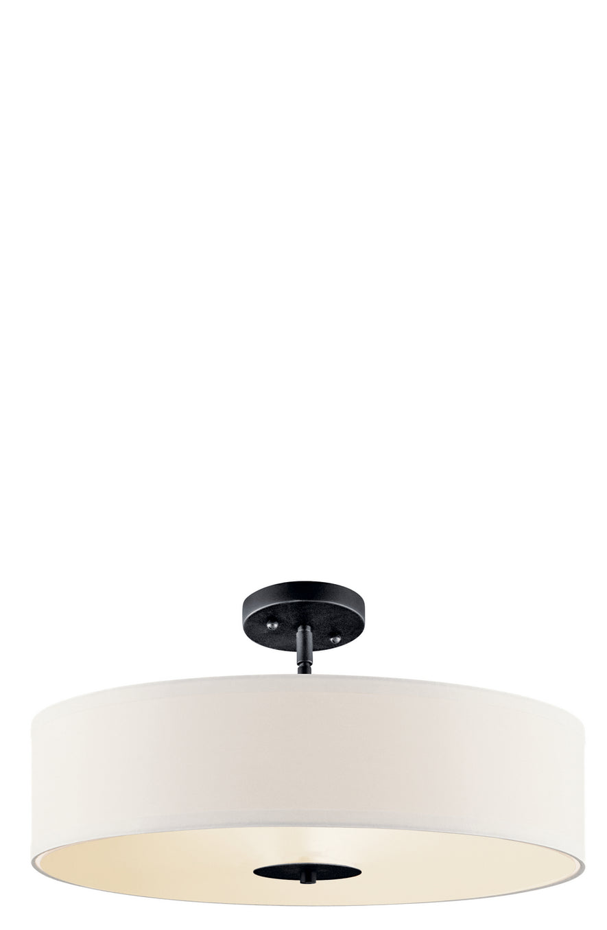 Kichler - 42121BK - Three Light Pendant/Semi Flush - Black