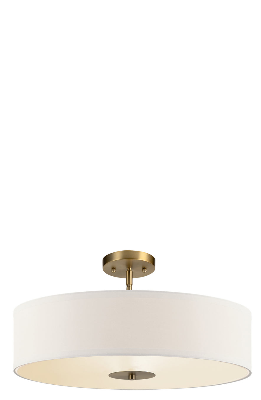 Kichler - 42121CLZ - Three Light Pendant/Semi Flush - Classic Bronze