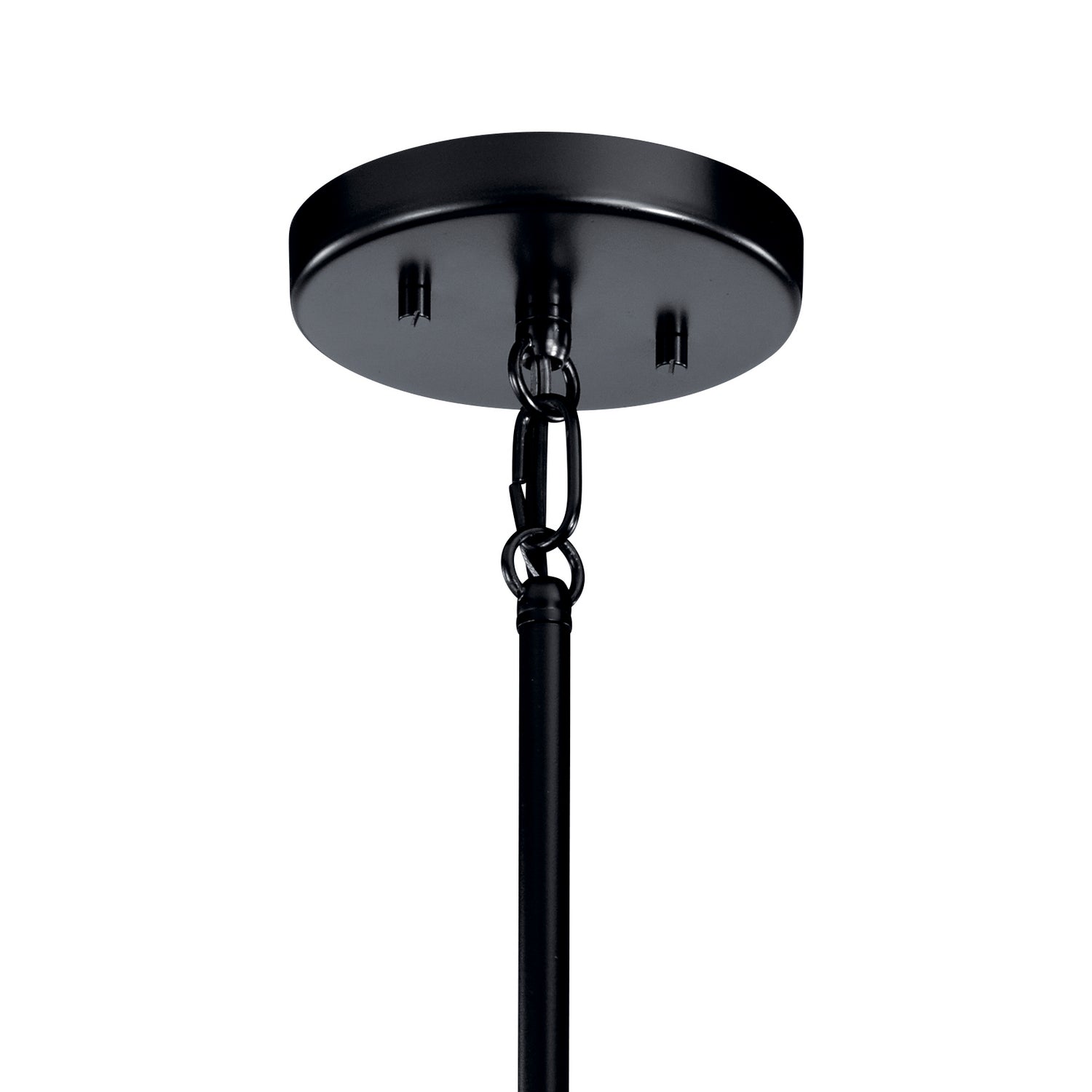 Kichler - 42525BK - One Light Pendant - Cartone - Black