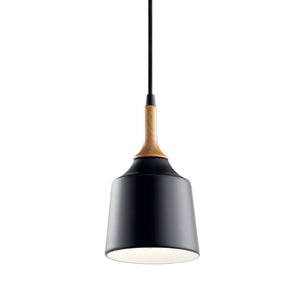 Kichler - 43682BK - One Light Mini Pendant - Danika - Black