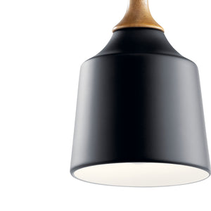 Kichler - 43682BK - One Light Mini Pendant - Danika - Black