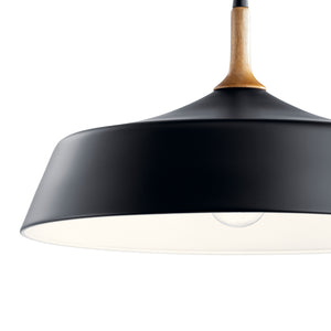 Kichler - 43683BK - One Light Pendant - Danika - Black