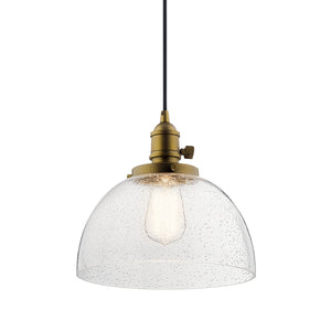 Kichler - 43853NBR - One Light Mini Pendant - Avery - Natural Brass