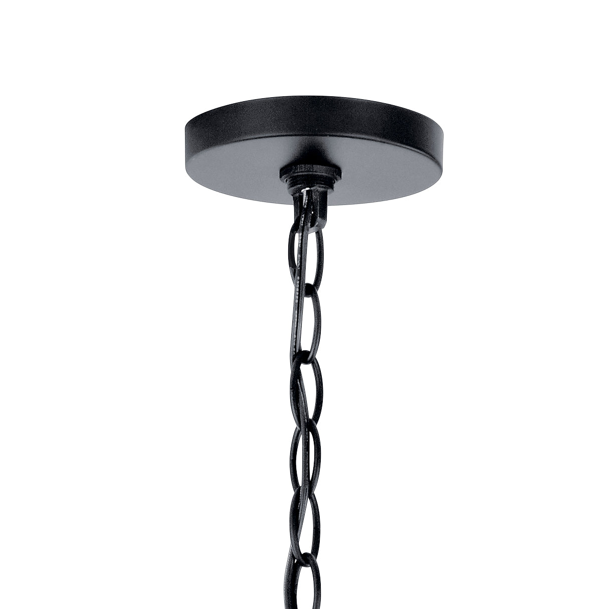 Kichler - 43998BK - Four Light Foyer Pendant - Crosby - Black