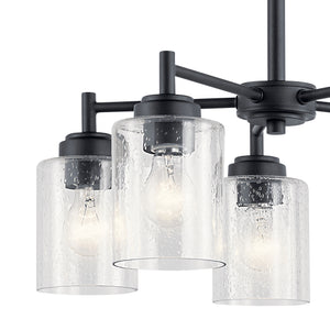 Kichler - 44030BK - Five Light Chandelier - Winslow - Black