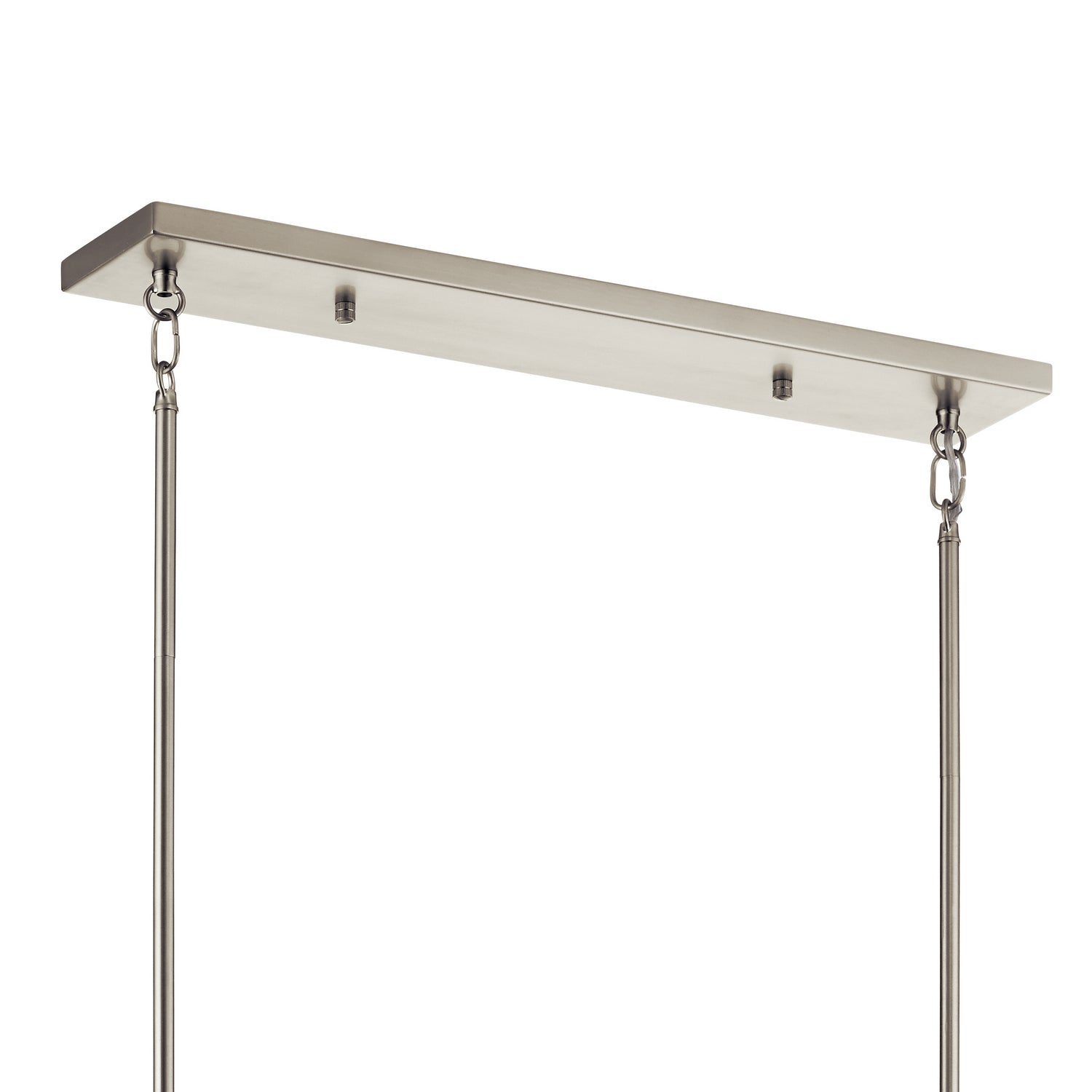 Kichler - 44252NI - Seven Light Linear Chandelier - Lente - Brushed Nickel