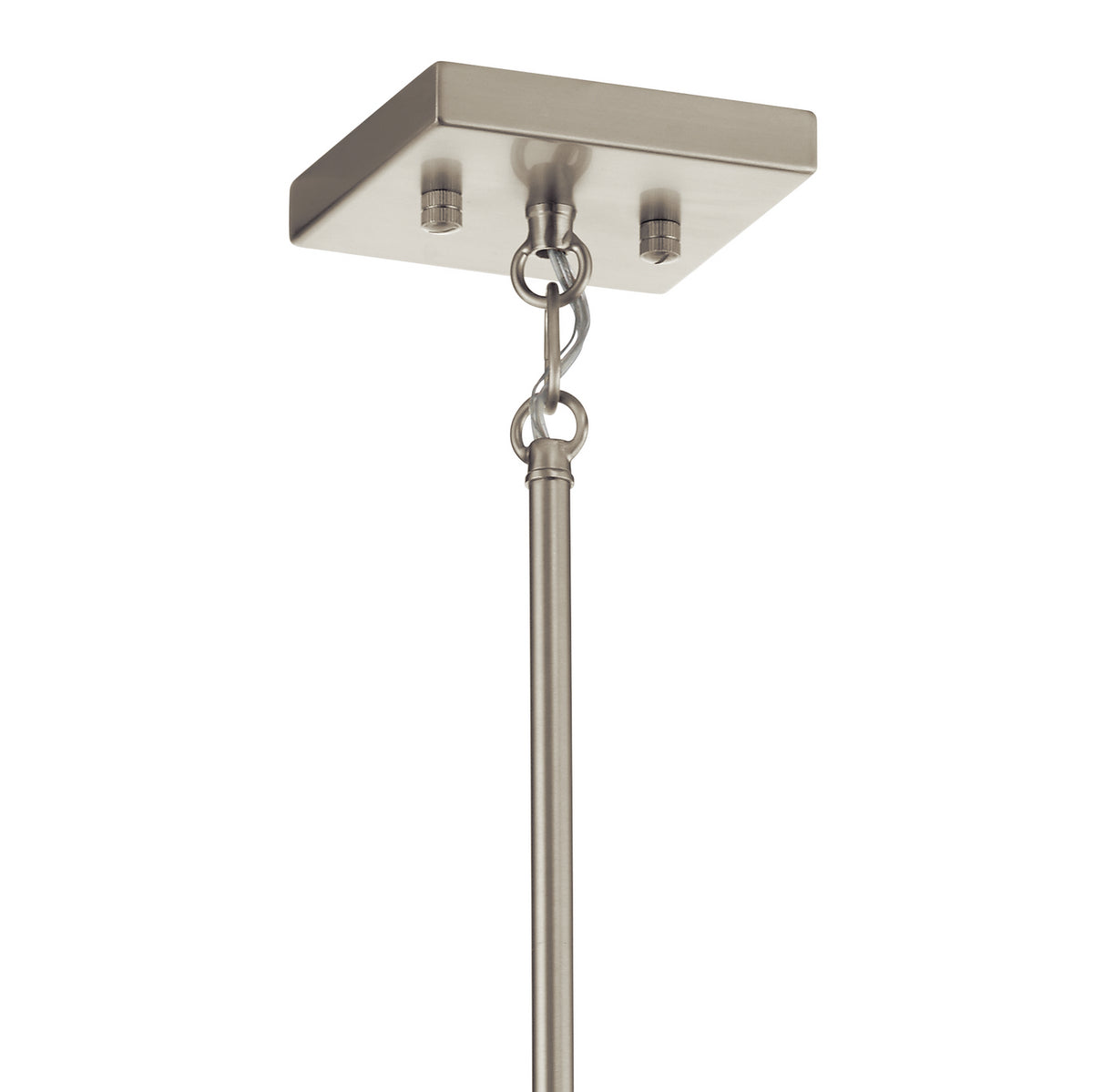 Kichler - 44253NI - Four Light Pendant - Lente - Brushed Nickel