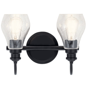 Kichler - 45391BK - Two Light Bath - Greenbrier - Black