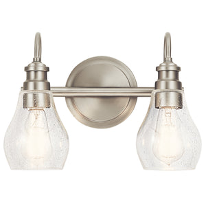 Kichler - 45391NI - Two Light Bath - Greenbrier - Brushed Nickel