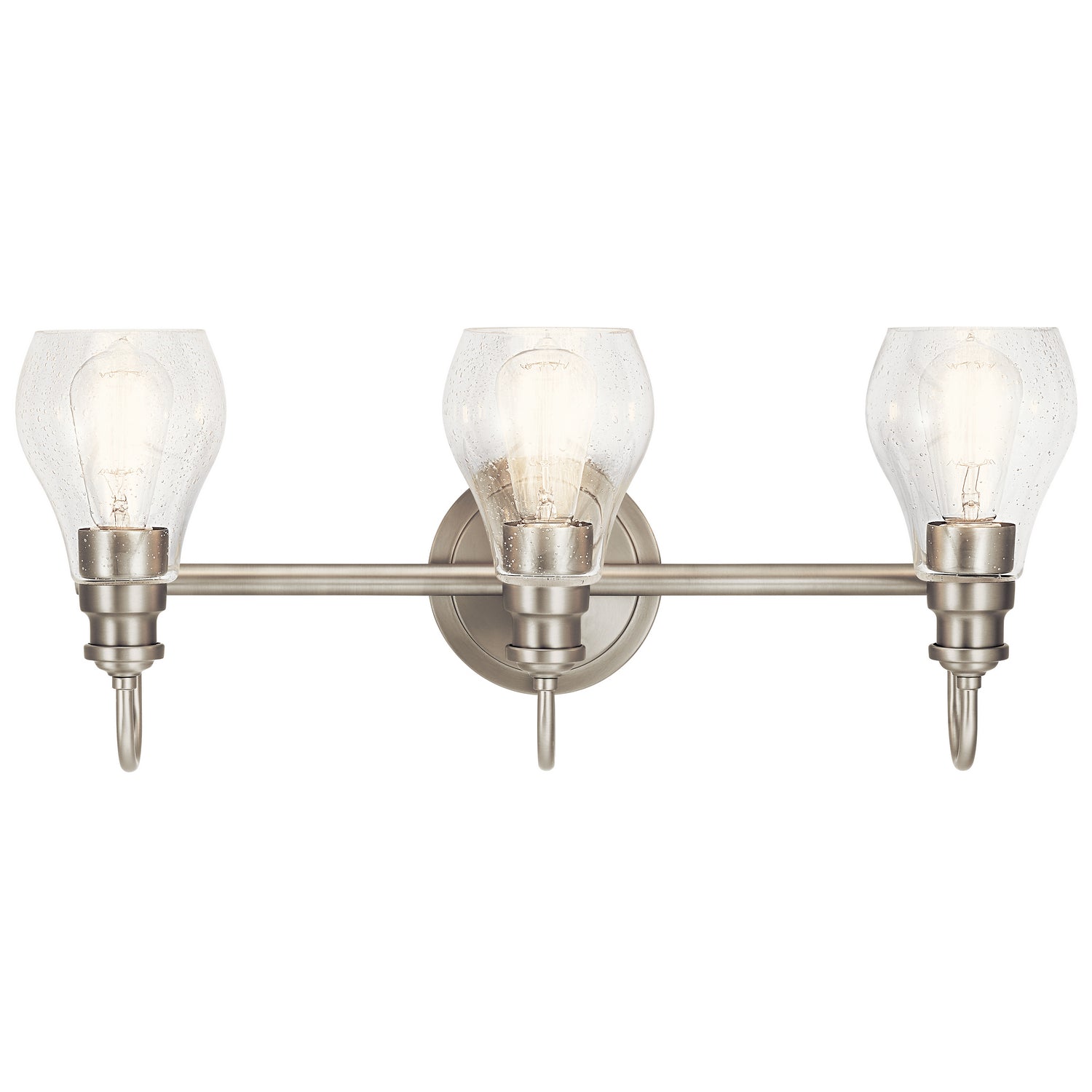 Kichler - 45392NI - Three Light Bath - Greenbrier - Brushed Nickel