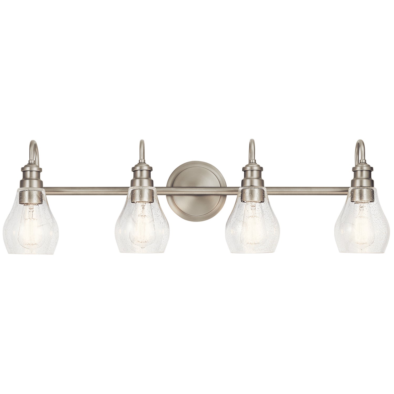 Kichler - 45393NI - Four Light Bath - Greenbrier - Brushed Nickel