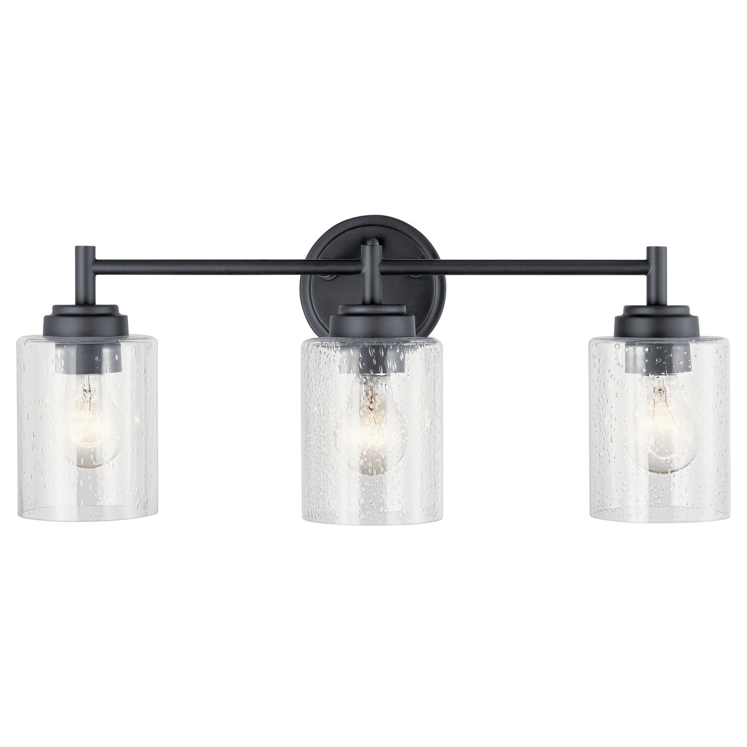 Kichler - 45886BK - Three Light Bath - Winslow - Black