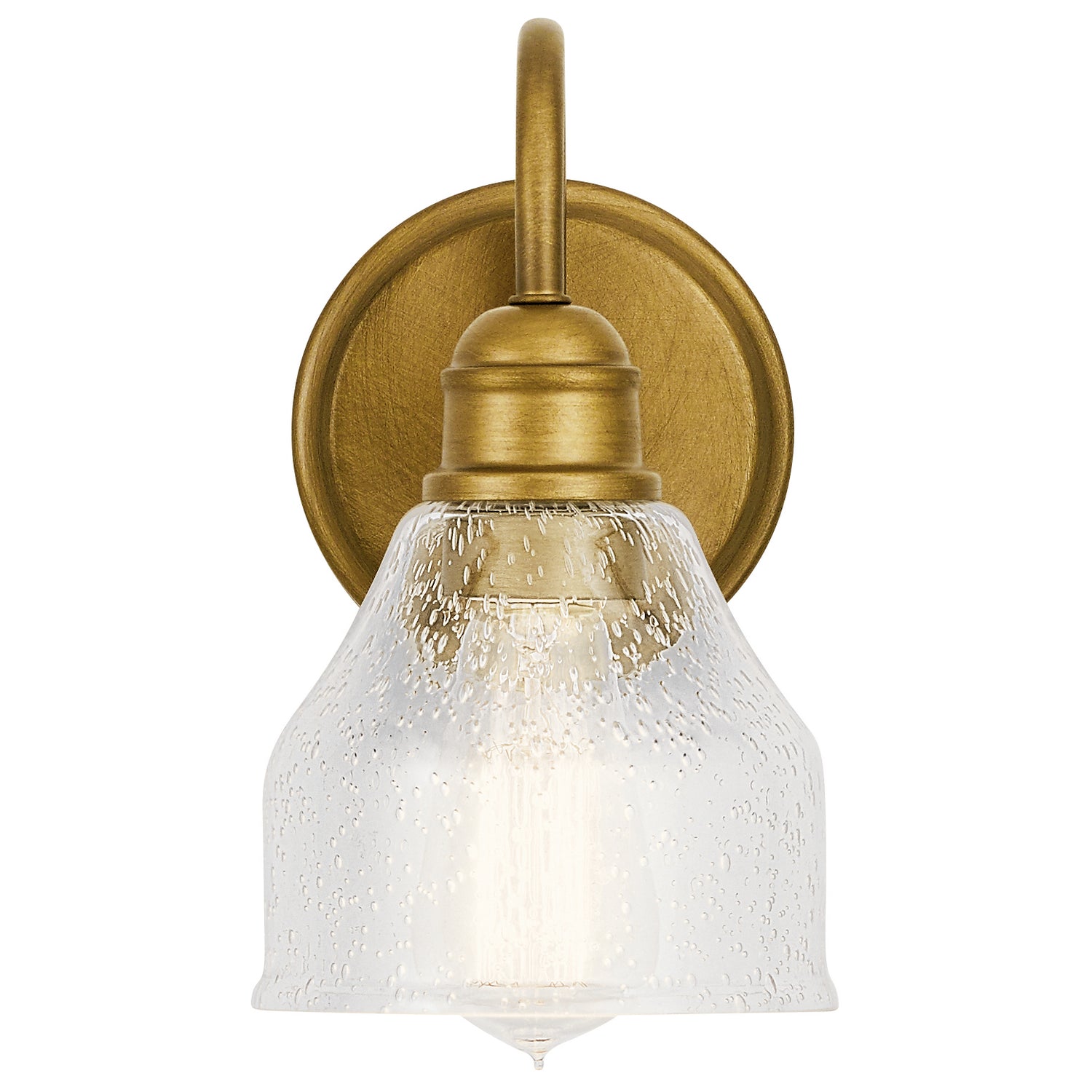 Kichler - 45971NBR - One Light Wall Sconce - Avery - Natural Brass