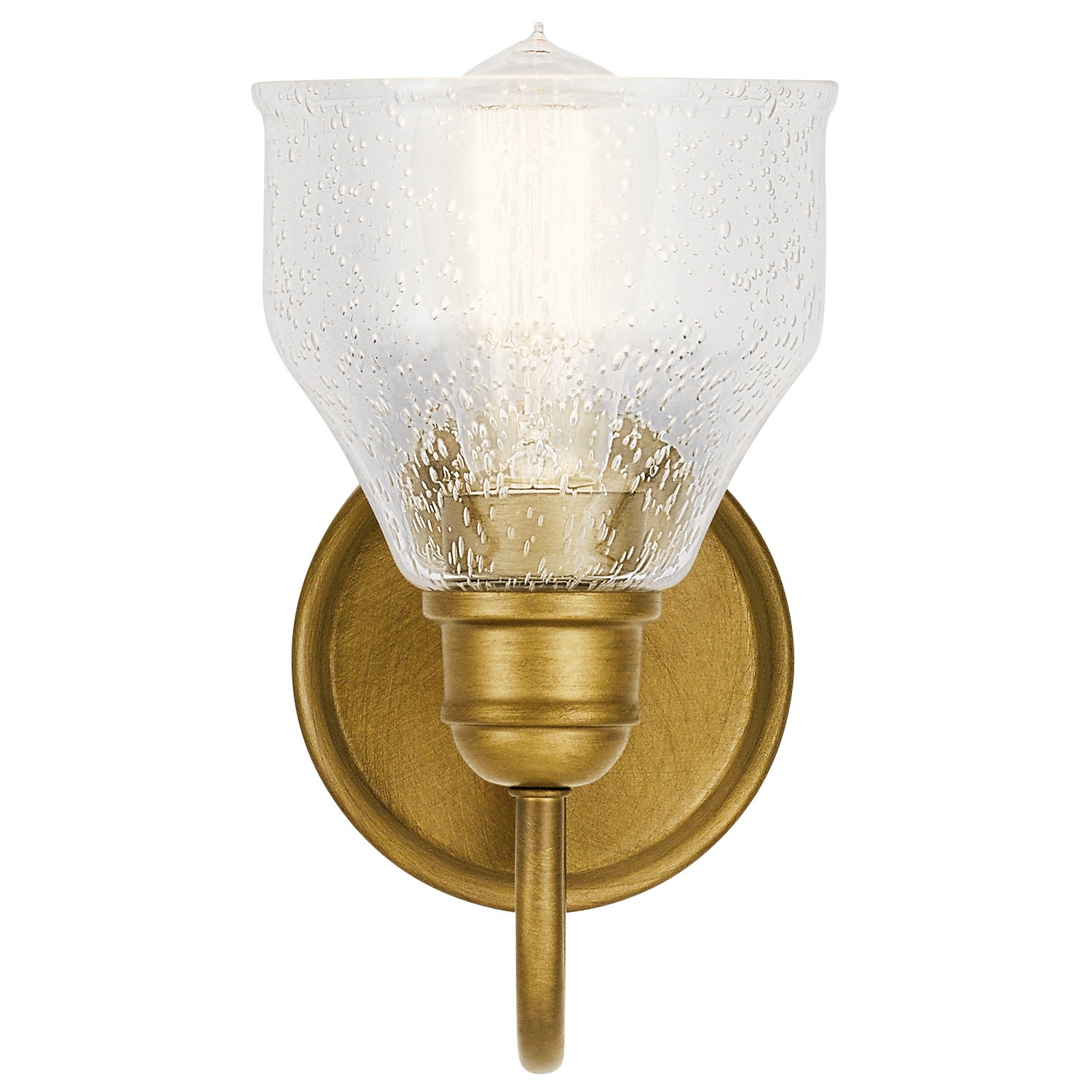 Kichler - 45971NBR - One Light Wall Sconce - Avery - Natural Brass