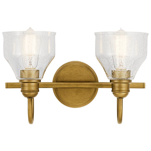 Kichler - 45972NBR - Two Light Bath - Avery - Natural Brass