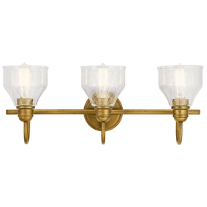 Kichler - 45973NBR - Three Light Bath - Avery - Natural Brass