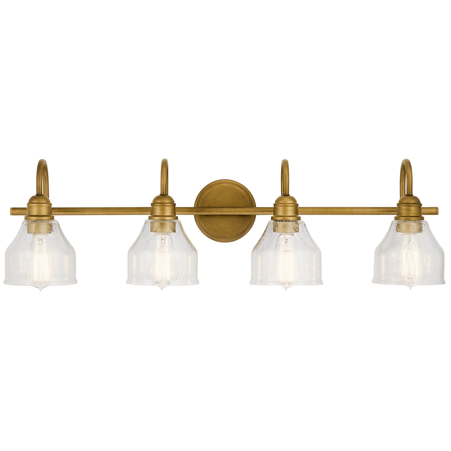 Kichler - 45974NBR - Four Light Bath - Avery - Natural Brass