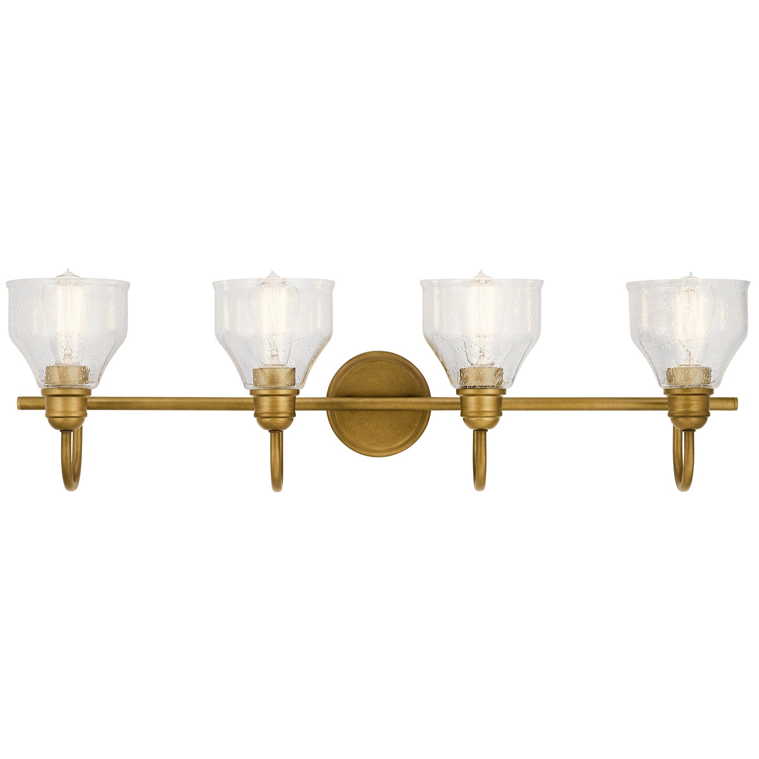 Kichler - 45974NBR - Four Light Bath - Avery - Natural Brass